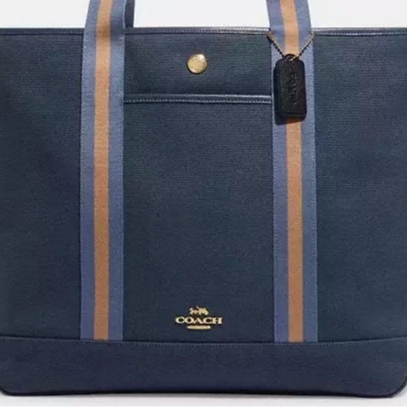 Beautiful Gently Loved Weekender “Ellis” Tote by Coach **NO CROSSBODY STRAP*** - Picture 12 of 13